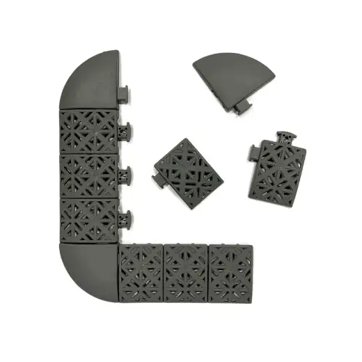 Окантовочные модули для модульных покрытий PLASTIC, SOFT и SUPERSOFT